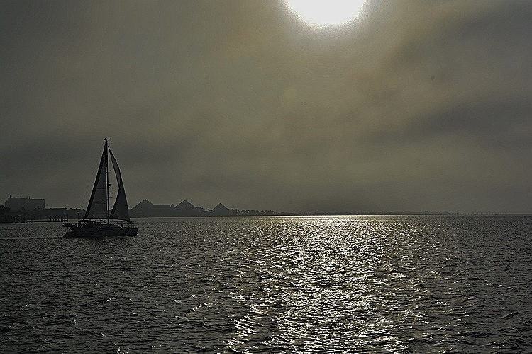 Offatt's Bayou at sunset